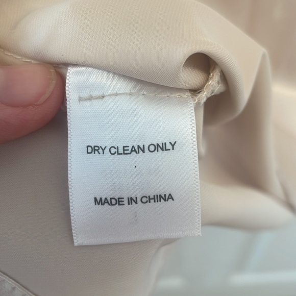 Pearly Beaded-Strap High-Neck Mini Dress - Picture 6 of 6